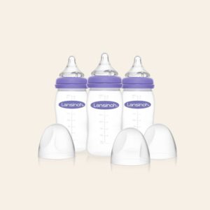 BIBERON NATURAL WAVE B.ANCHA BPA FREE 240 ML 3S LANSINOH