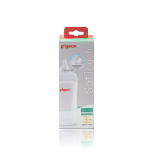 BIBERON SOFTOUCH PP B/ANCHA BPA FREE 240ML PIGEON